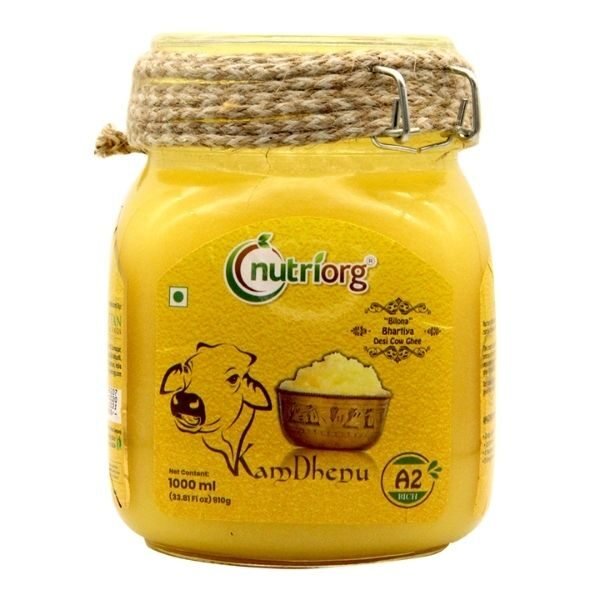 A2 Rich Cow Ghee 1000 ml 4-front-Nutriorg