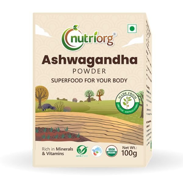 Ashwagandha Powder-front1-Nutriorg