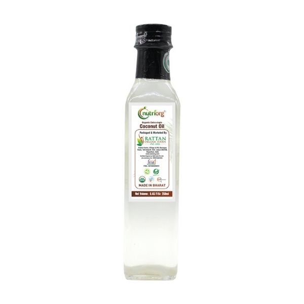 Organic Extra Virgin Coconut Oil-back1-Nutriorg