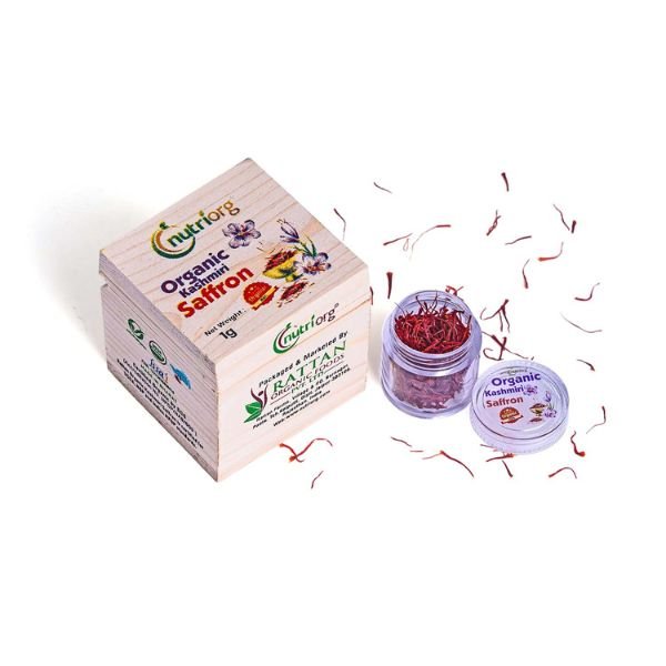 Nutriorg Certified Organic Kashmiri Saffron 1g22