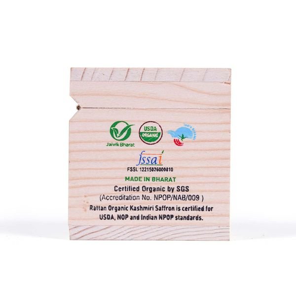 Nutriorg Certified Organic Kashmiri Saffron 1g62