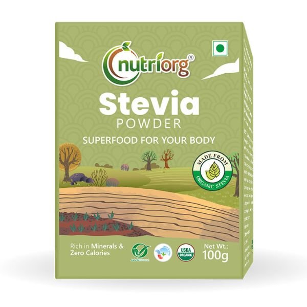 Nutriorg Certified Organic Stevia Powder 100g52