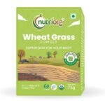Nutriorg Certified Organic Wheatgrass powder 75g6