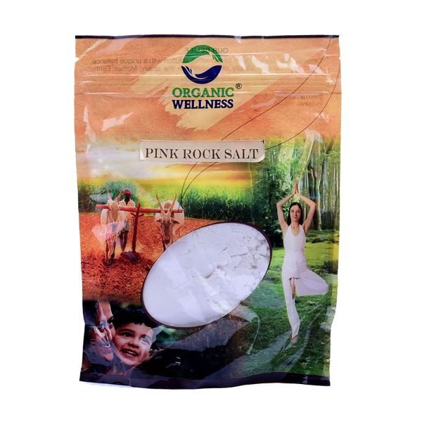 Pink Rock Salt 450 gm-front-Organic Wellness