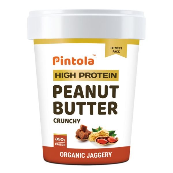 HIGH Protein Peanut Butter (JAGGERY) (Crunchy)-7-pintola