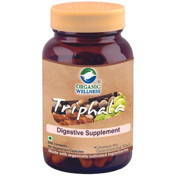 Triphala 90 Capsuless-front-Organic Wellness
