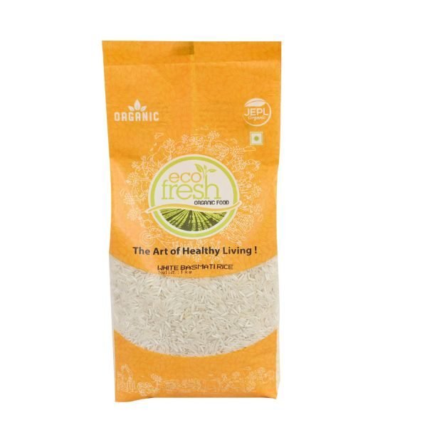 White Basmati Rice-front-Ecofresh