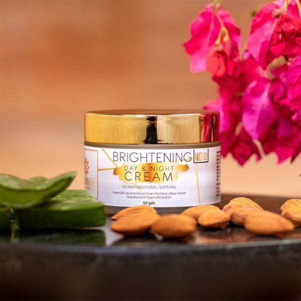 Brightening Day & Night Cream Women 50 gm-front1- Samisha Organic
