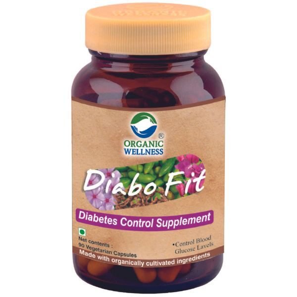 Diabo-Fit 90 Capsules-front-Organic Wellness