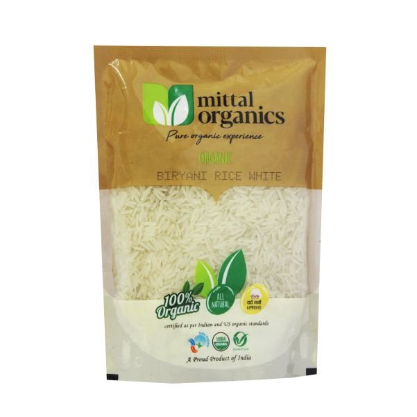 Biryani rice-front- mittal organic