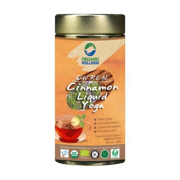 Cinnamon Liquid Yoga Tin Pack 100-front-Organic Wellness