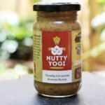 Crunchy Cinnamon Almond Butter 200 gm-front1-nutty yogi