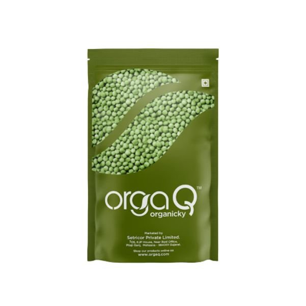 Green peas-front-orga-q