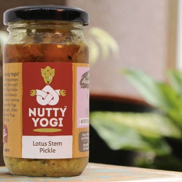 Lotus Stem Pickle 200 gm-1-nutty yogi