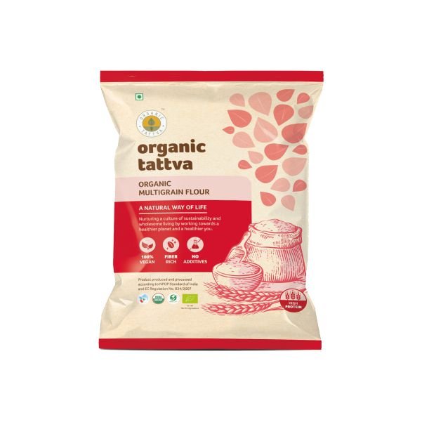 MultiGrain flour-front-organic tattva
