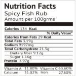 Spicy Fish Rub-nutri-orga q