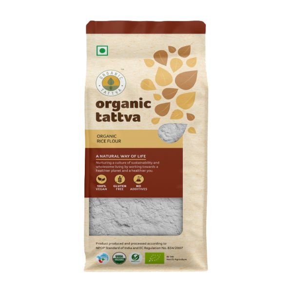 Rice flour-front-organic tattva