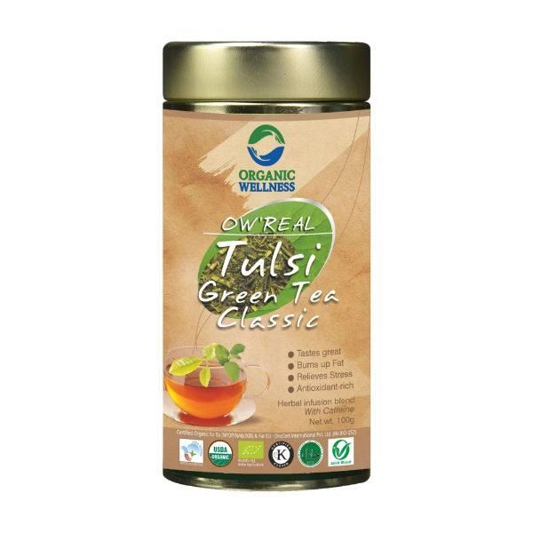 Tulsi Green Classic-front-organic wellness