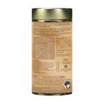 Tulsi Indian Rose Tin Pack 100 gm-back2-Organic Wellness