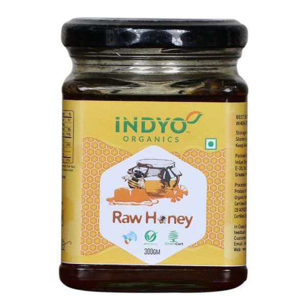 Raw Honey-front-Indyo Organic