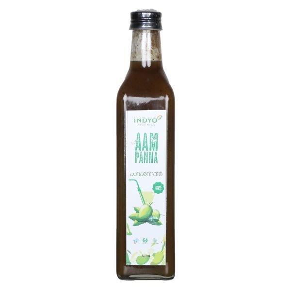 Aam Panna Concentrate 500 ml-front-Indyo Organic