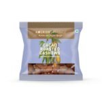 Cacao Roasted Cashews (Single Pack) - 35gms3 -front1-Nourish Organics
