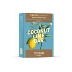 Coconut Lime Bar (Pack of 6) 180 gm-front1-Nourish Organics