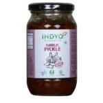 Garlic Pickle-front- Indyo Organic