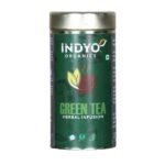 Herbal Green Tea (2X100 gm)-front- Indyo Organic