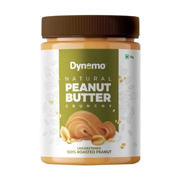 Natural Crunchy Peanut Butter-front- Dynemo