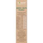 Seeds & Nuts Muesli 300 gm-back-Nourish Organics