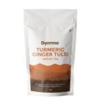 Turmeric Ginger Tulsi Green Tea-front1-Dynemo