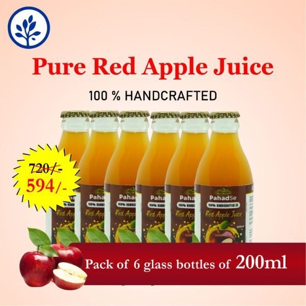 red apple juice