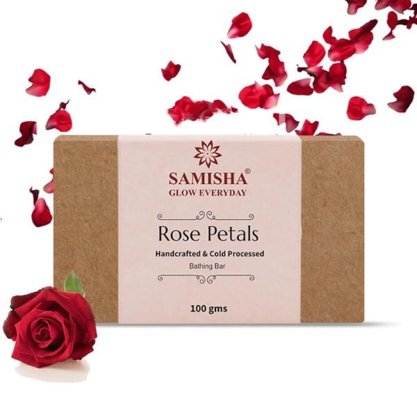 Rose Petals Soap-front-samisha organic