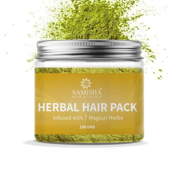 Herbal Hair Pack-front-samisha organics