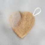 Heart Shaped Natural Loofah Pack Of 25-1- Organic B