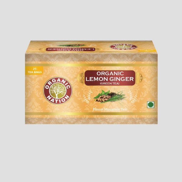 Lemon ginger tea5-Organic Nation