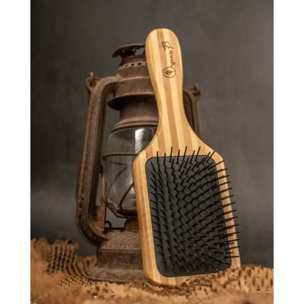 Bamboo hair brush nylon-3-Organic B