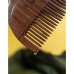 Sheesham Comb with Oil Holes (Wooden Oil Applicator)-1- Organic B