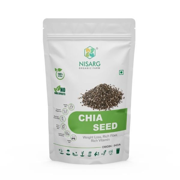 Chia Seeds-front-samisha Organic