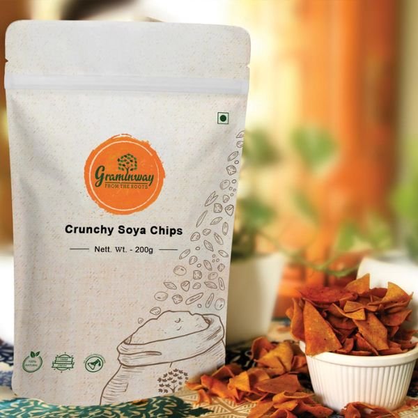 Crunchy Soya Chips-front1-Graminway