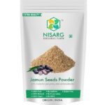 Jamun Seeds Powder-front-samisha Organic