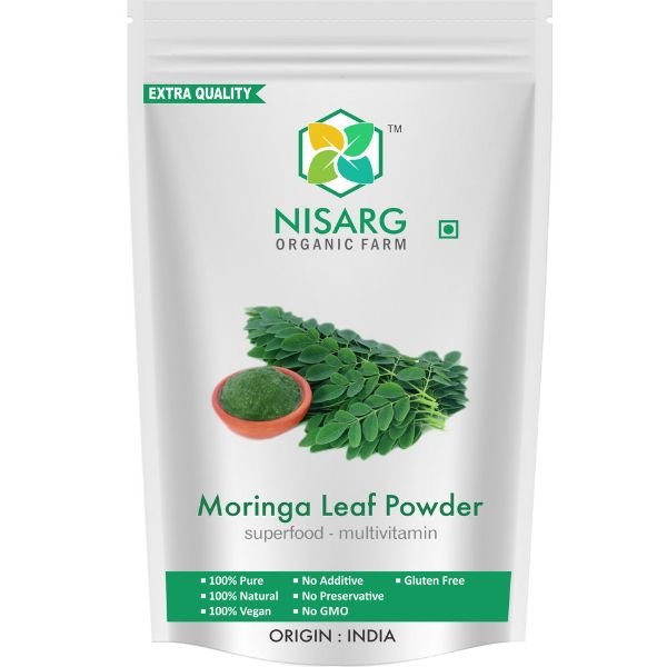 Moringa Leaf Powder-front-samisha Organic