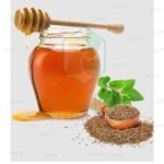 Raw Ajwain Honey-front1-Nisarg Organic