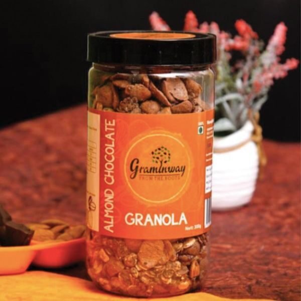almond chocolate granola-front-Graminway