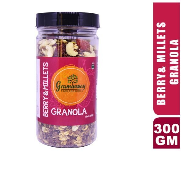 berry and millets granola-front2-Graminway