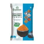 garlic peanut chutney powder-front-Graminway