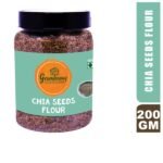 Chia Seeds Flour 200 gm-front-graminway