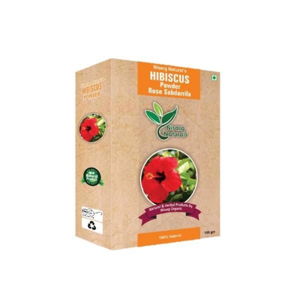 Hibiscus Powder 100 gm-nisarg naturals