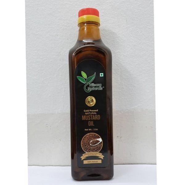 Mustard Oil-front-Bhatnagars Organic